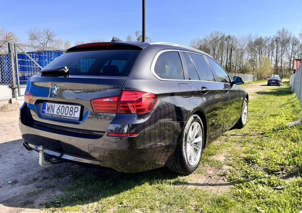 BMW Seria 5 cena 72000 przebieg: 227707, rok produkcji 2015 z Warszawa małe 379